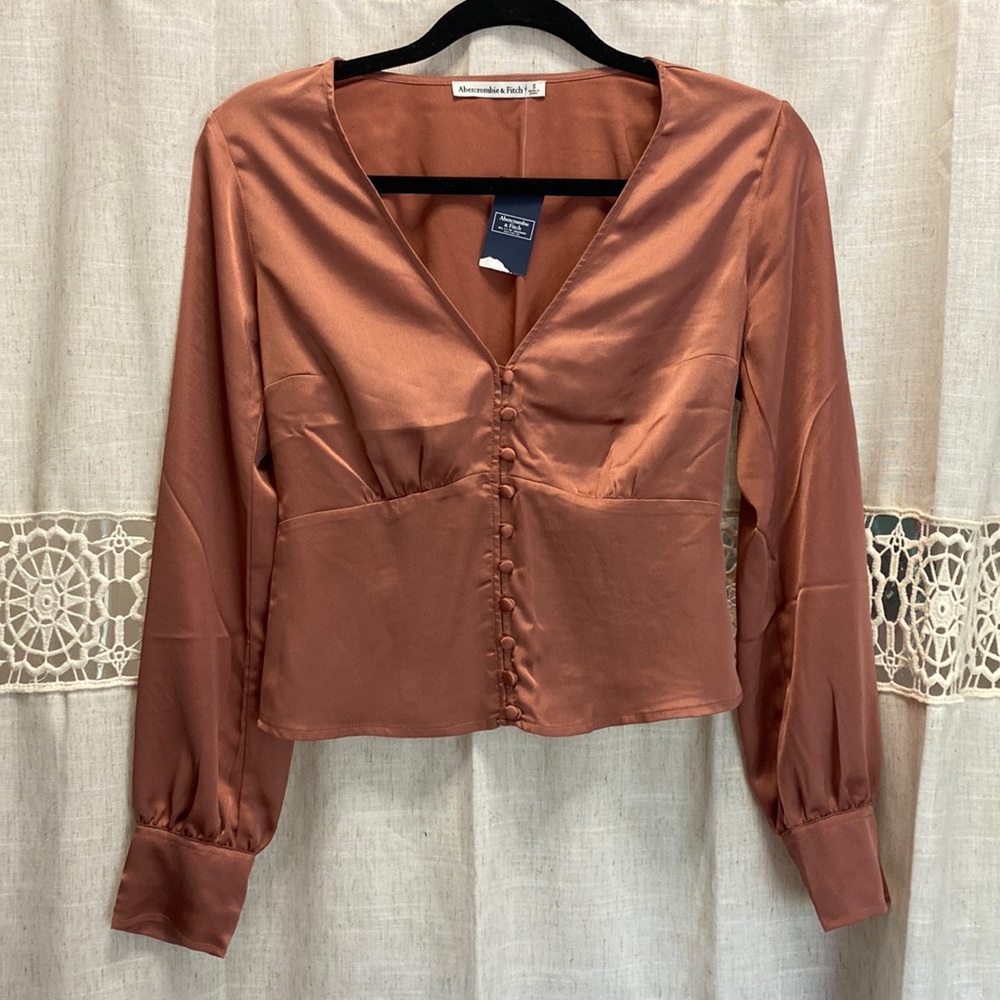 Abercrombie silky top